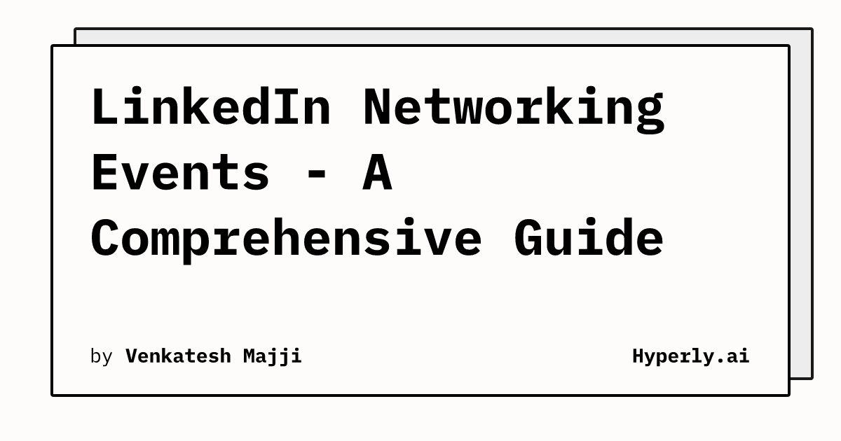 linkedin-networking-events