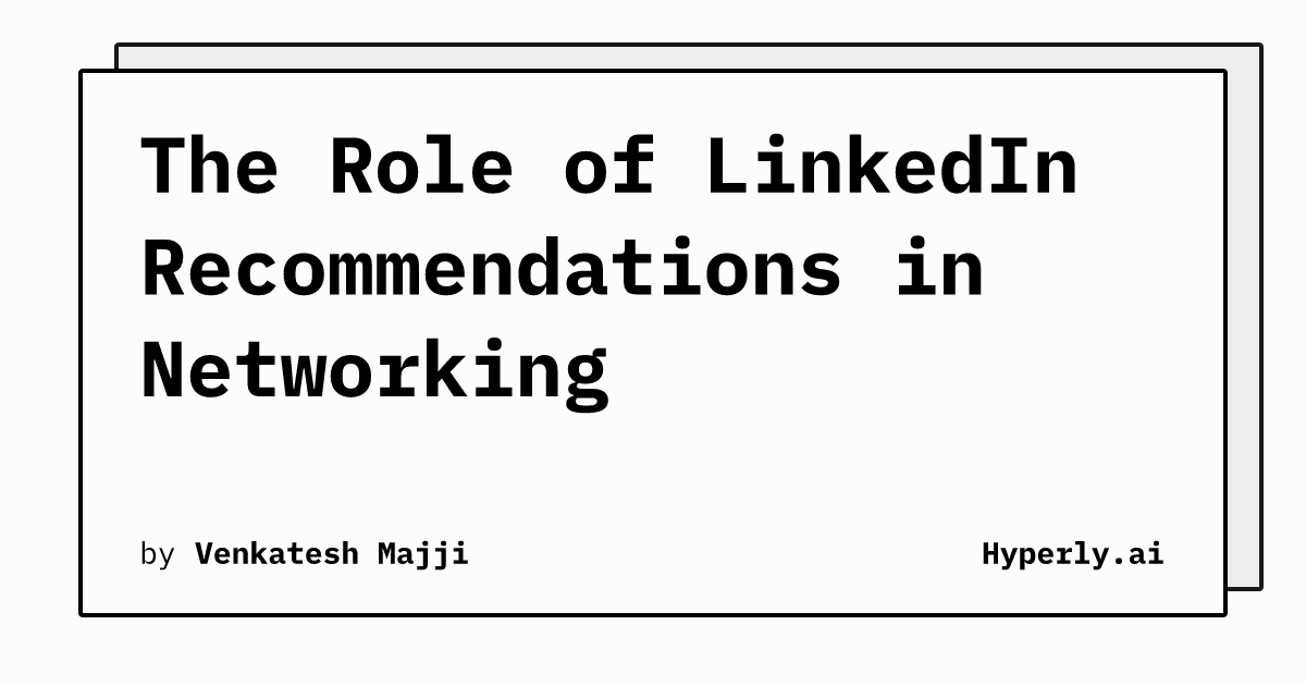 linkedin-recommendations-in-networking